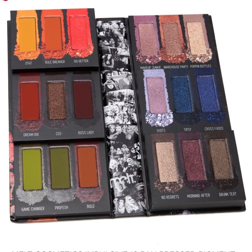 Melt Cosmetics Impulsive 18-Pan Pressed Pigment Palette